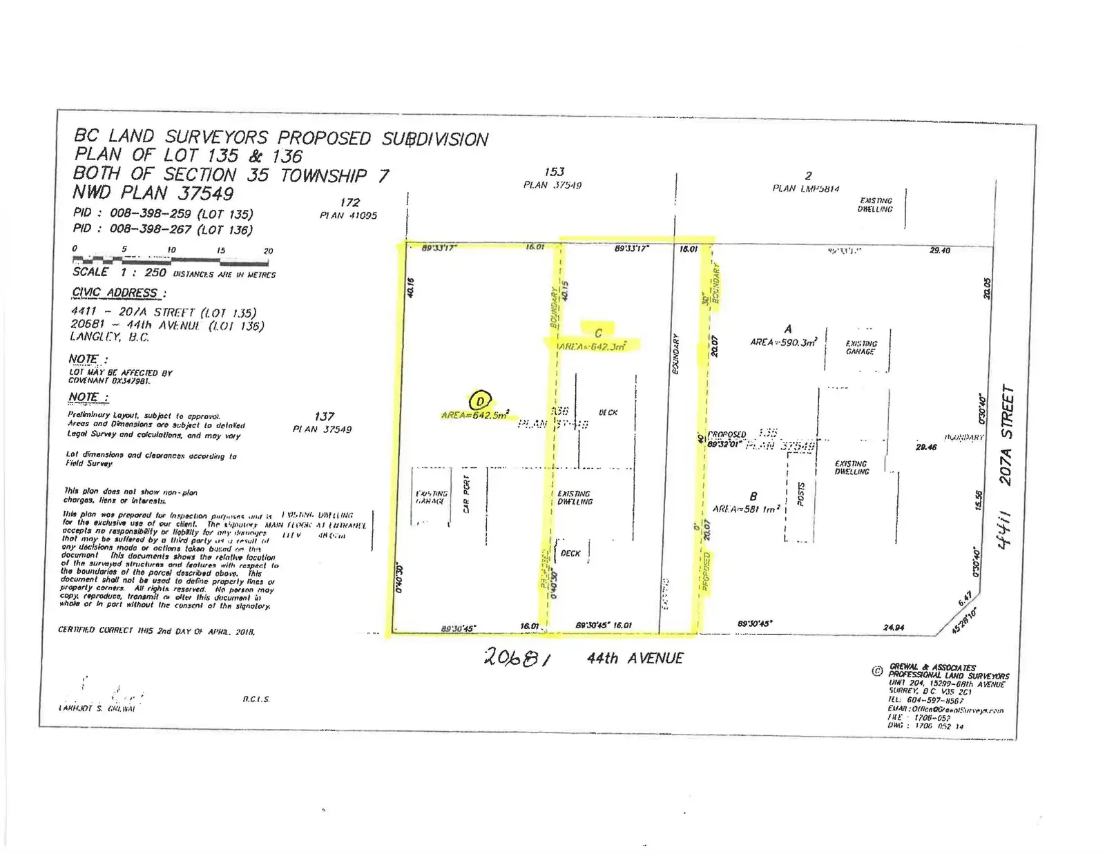20685 44 AVENUE, Langley BC V3A 3E5