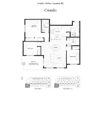 101 828 GAUTHIER AVENUE, Coquitlam BC V3K 1R9