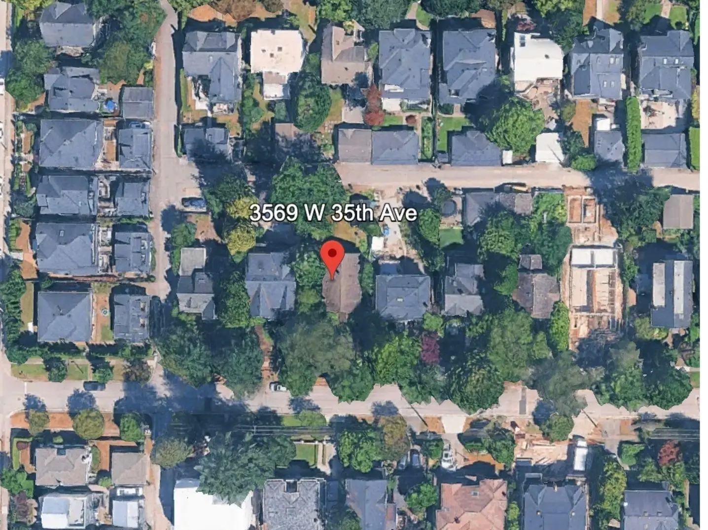3569 W 35TH AVENUE, Vancouver BC V6N 2N4