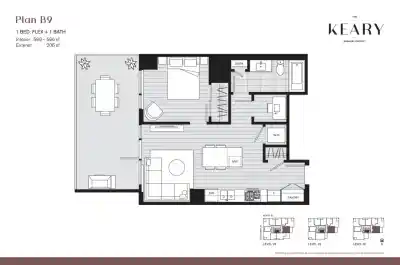 3004 230 KEARY STREET, New Westminster BC V3L 5E7